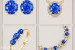 Royal Blue Safir  *4.90 CT* Edelsten med Sertifikat